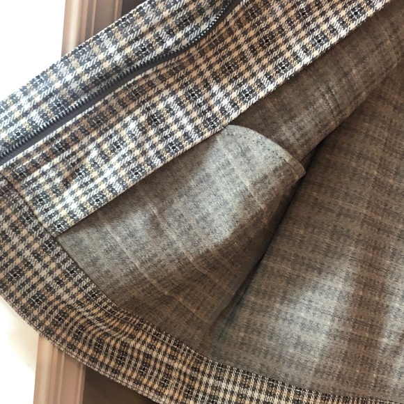 Liverpool Women's Plaid Blazer - Gray and Brown - Picture 12 of 16